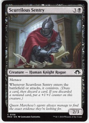 Scurrilous Sentry C Modern Horizons 3 108 LP