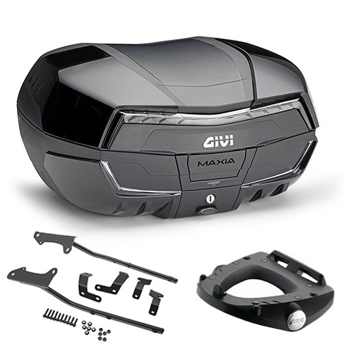 Givi Kit Bauletto V58NNTB2 + Halterungen Yamaha MT-09 890 2021-2023, Schwarz-image