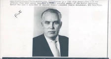 1965 Photo Frol Kozlov TASS News Agency Member Soviet Presidium Politics Worker
