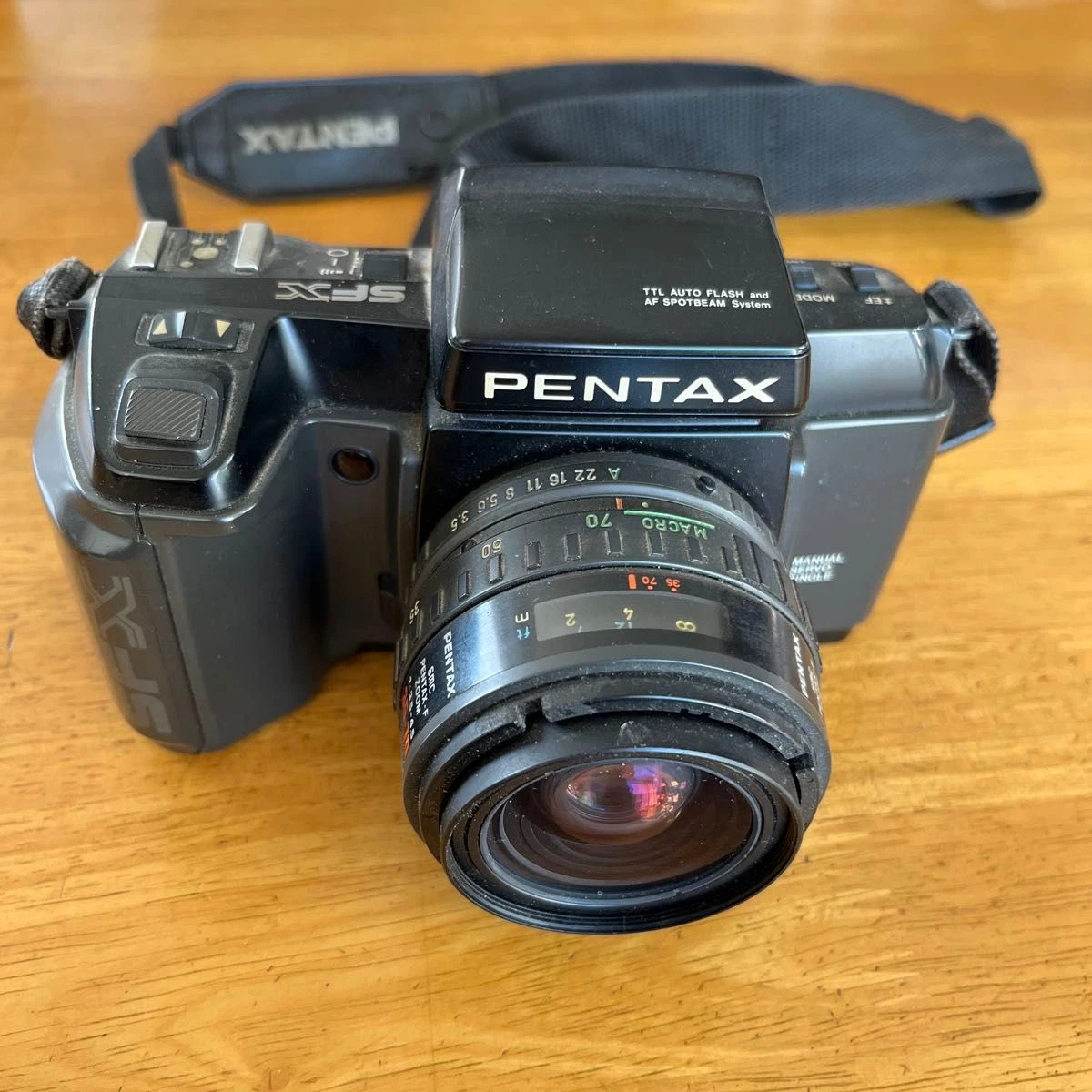PENTAX SFX 一眼レフフィルムカメラ＋TAKUMARレンズ Amazon | PENTAX