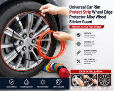 Universal Car Rim Protect Strip Wheel Edge Protector Alloy Wheel Sticker Guard