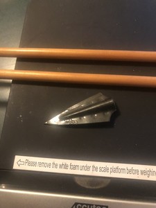 Vintage Cedar Arrows With Fleetwood Deer Slayer Glue On Tips