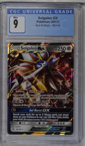 Solgaleo-GX graded CGC 9 for sale on eBay