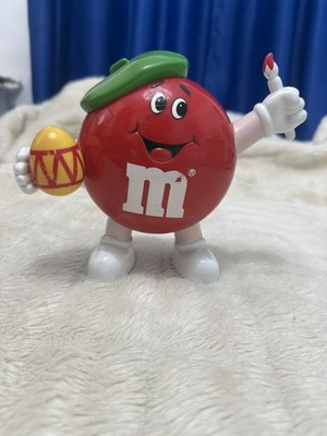M&M Red Sweet Storage Easter Egg Promotion 1992 Mars Corp Vintage Candy Sweets