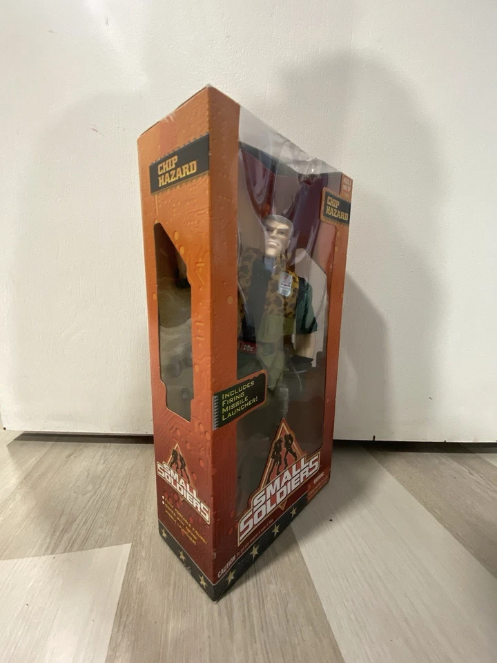 Figura de acción Small Soldiers Non-Talking Chip Hazard Vintage 1998 12" NUEVA Foto 2 de 4