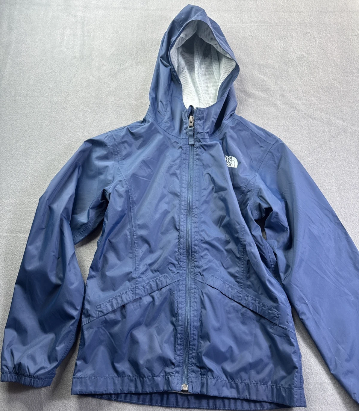 The North Face Rain Jacket Girls M 10/12 DryVent Waterproof Coat Outdoors Wind
