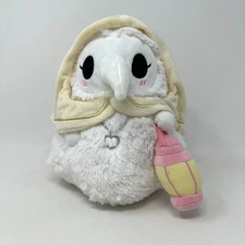 Squishable Plague Nurse Plush Stuffed Doll White Pink Lantern Bird Mask 9"