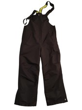 Magellan Outdoors Snow Bib Pants Youth Medium Black Insulated Ski Snowboard