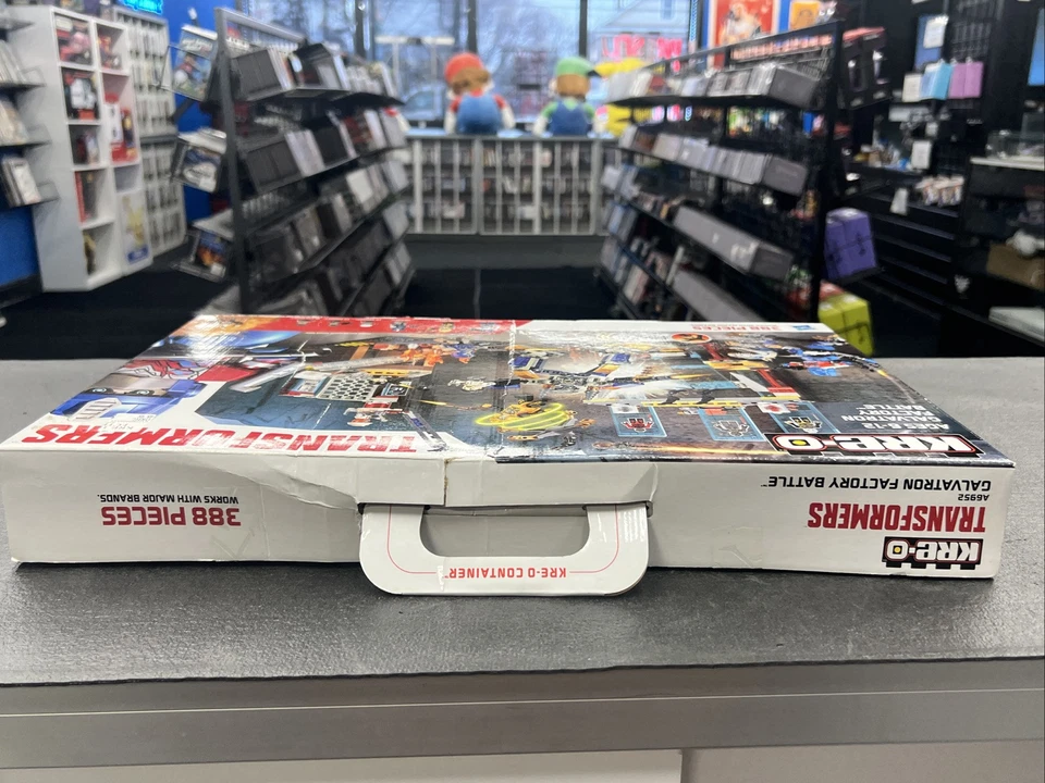 Kre-O Transformers Galvatron Factory Battle Optimus Prime Bumblebee A6952 New - Image 3 of 4