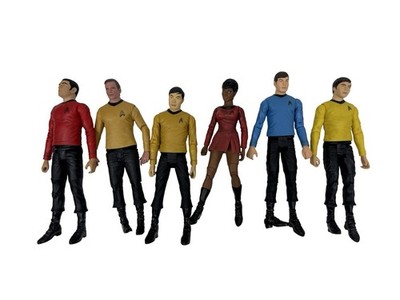 Star Trek Art Asylum Loose Action Figures Lot 2003 Lot of 6