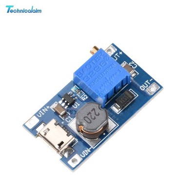 10PCS 2A Booster Board DC-DC Step up MT3608 Module 2~24V to 5~28V Replace XL6009
