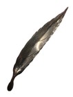 Antique Signed 925 Silver Leaf Brooch 4 Inches  — photo 4