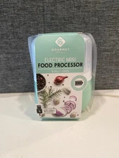 New Gourmet Kitchen Electric mini food processor teal