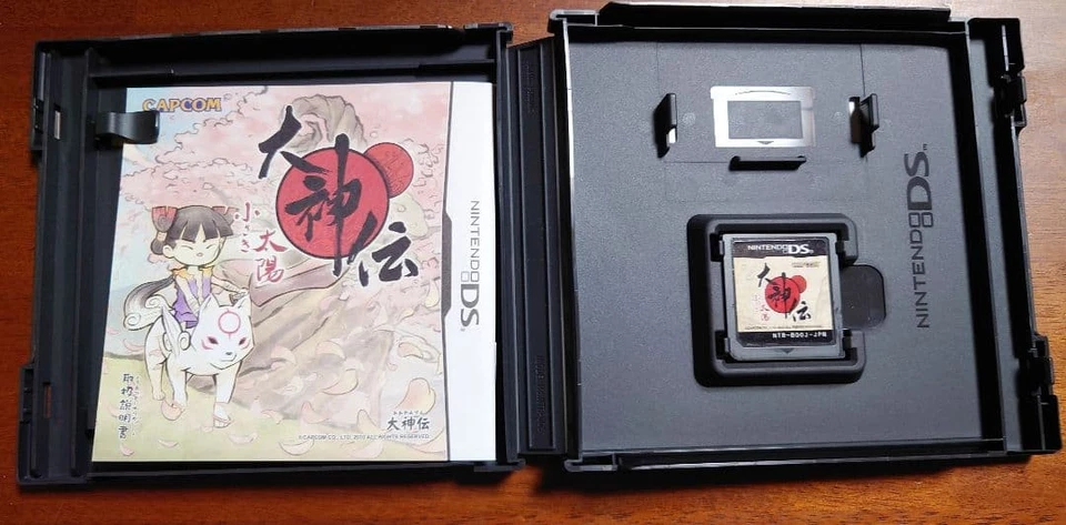Okami Den Nintendo DS Game (Language/Japanese) "good" Japan Used - Image 3 of 4