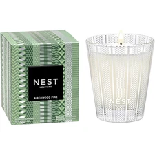 NE S T New York Birchwood Pine Classic Candle – 8.1 oz, Up to 60-Hour Burn Time