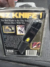 SOG Specialty knives EX KNIFE 1 Rare Pocketknife Edmonds Wa USA MADE Nos