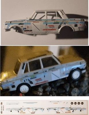 Wartburg 1.3 , Rally Decal Nix   im M 1:87