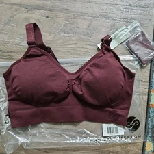 Kindred Bravely Davy Piper Fig Nellie Sublime® Wireless Bra Size Small Busty
