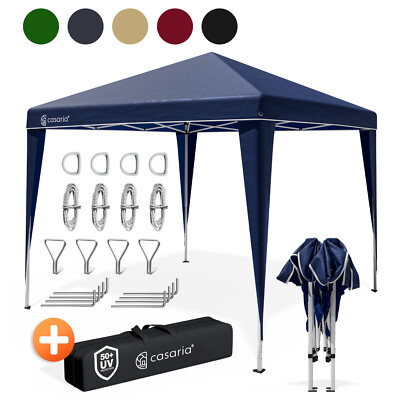 Pavillon 3x3m Wasserdicht Pop-Up Stabil Faltpavillon Partyzelt Festzelt CASARIA 