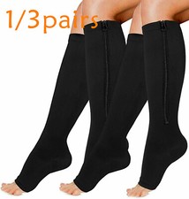 3 Pair Vital Socks for Compression Circulation Medias de Compresion 20-30mmhg