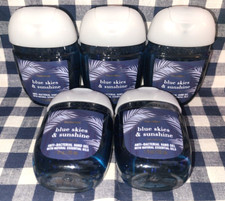 NEW 5-Pack BLUE SKIES  SUNSHINE PocketBac Sanitizers 1 oz Bath  Body Works