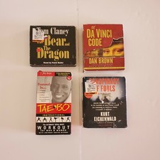 Lot Of 3 Audio Books And Video Cassette