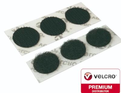 VELCRO  Klett Punkte Münzen Quadrate selbstklebend selbstklebend Rückseite
