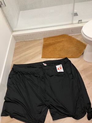 Pulse  casual gym  black  polyester shorts men's 9XB 10XB 9/10XB NWT NEW