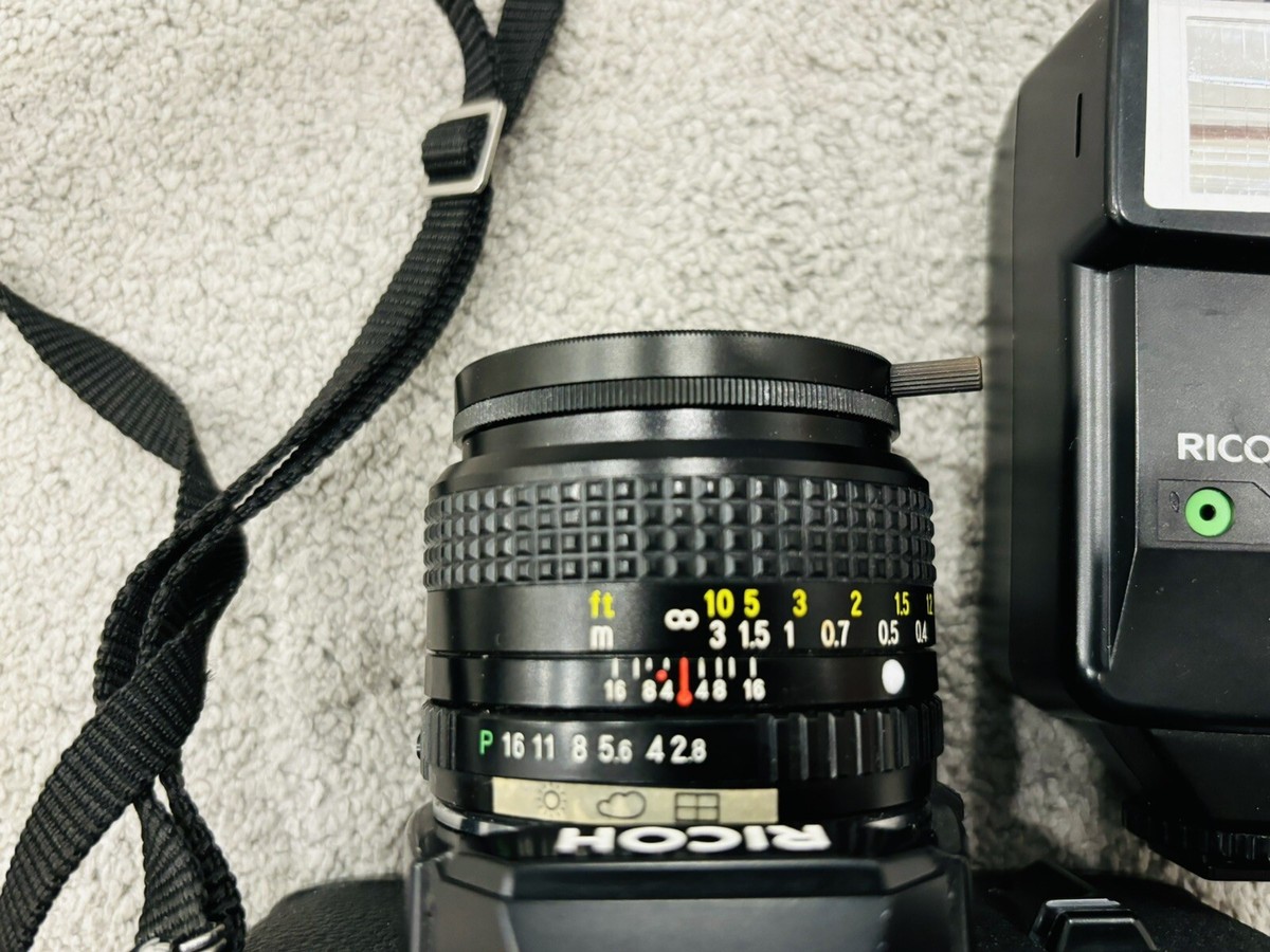 リコー RICOH XR500 XR RIKENON 1:2.8 28mm Exc+5] RICOH XR500 W/ XR Rikenon 28mm F2.8 Lens From JAPAN