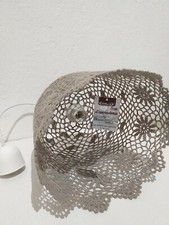 Lampadario Ricamato GRIGIO - economico, leggero, 1 x E27 - nuovo da expo negozio