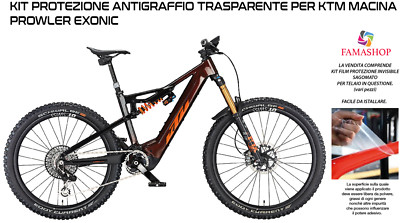 Nastro Protettivo Trasparente Per Telaio Bici, Pellicola Anti Graffio In PVC Per MTB E Strada