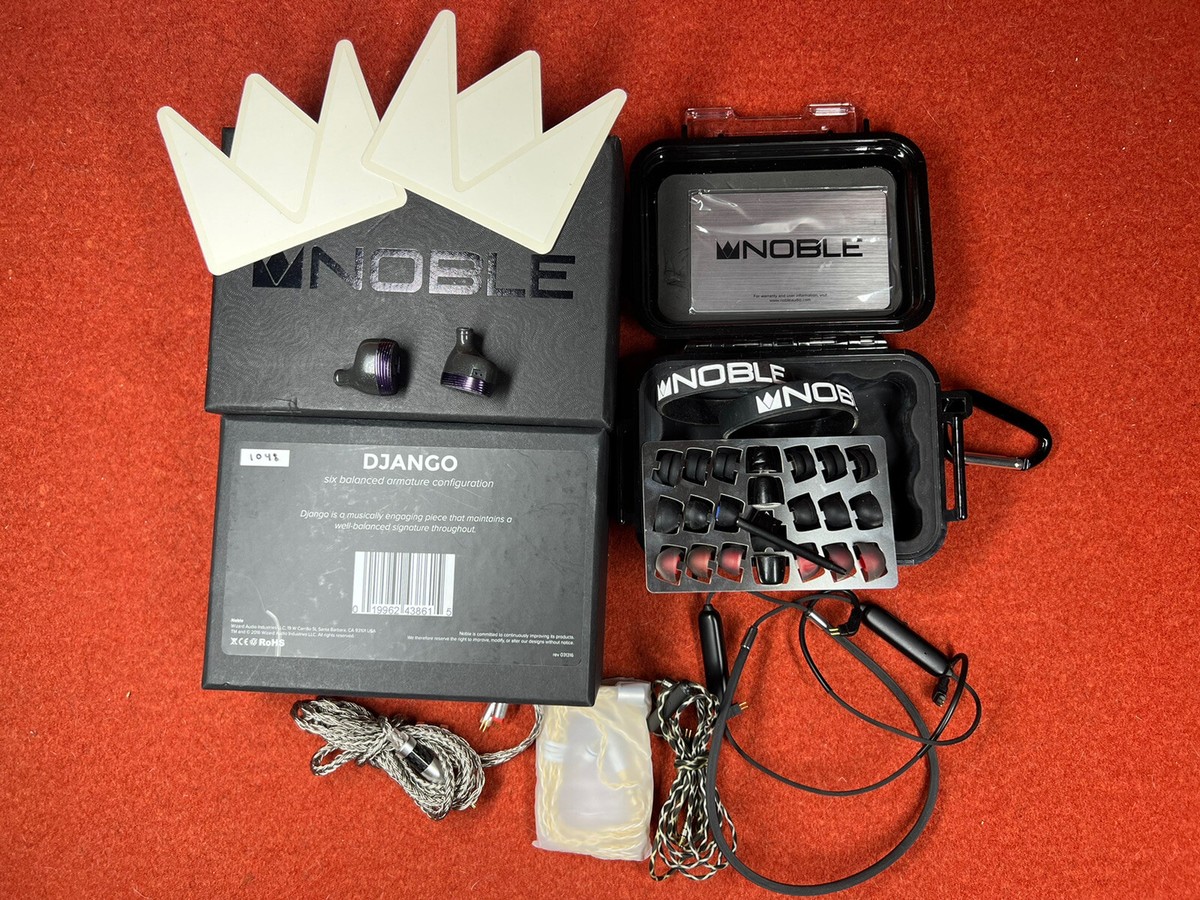 定価14万円】NOBLE Django 有線イヤホン 定価14万円】NOBLE Django