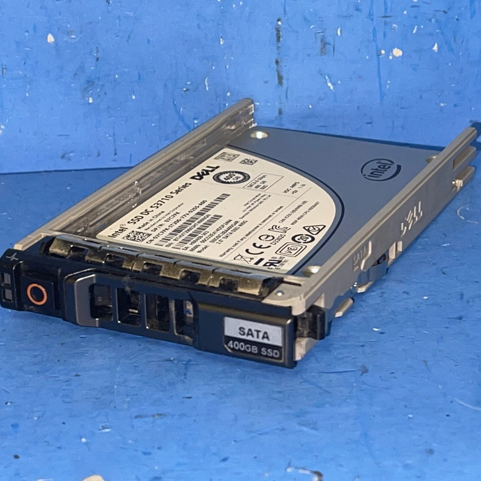 7C7FK Dell 400GB MLC SATA 6G 2.5'' SSD 07C7FK SSDSC2BA400G4R w/ 3.5" Tray - Image 3 of 4