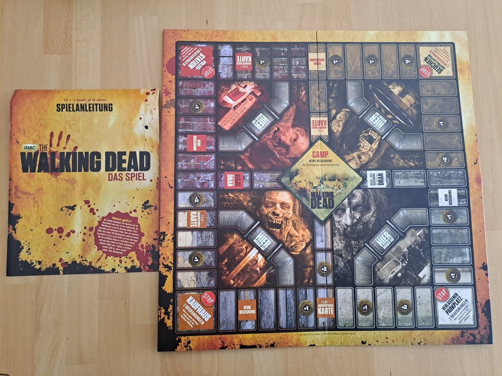 The Walking Dead Das Spiel KOSMOS vollständig NEU unbenutzt Karten verschweißt