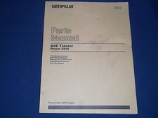 CAT CATERPILLAR D4E CRAWLER TRACTOR DOZER PARTS BOOK MANUAL S/M 76W1664-UP