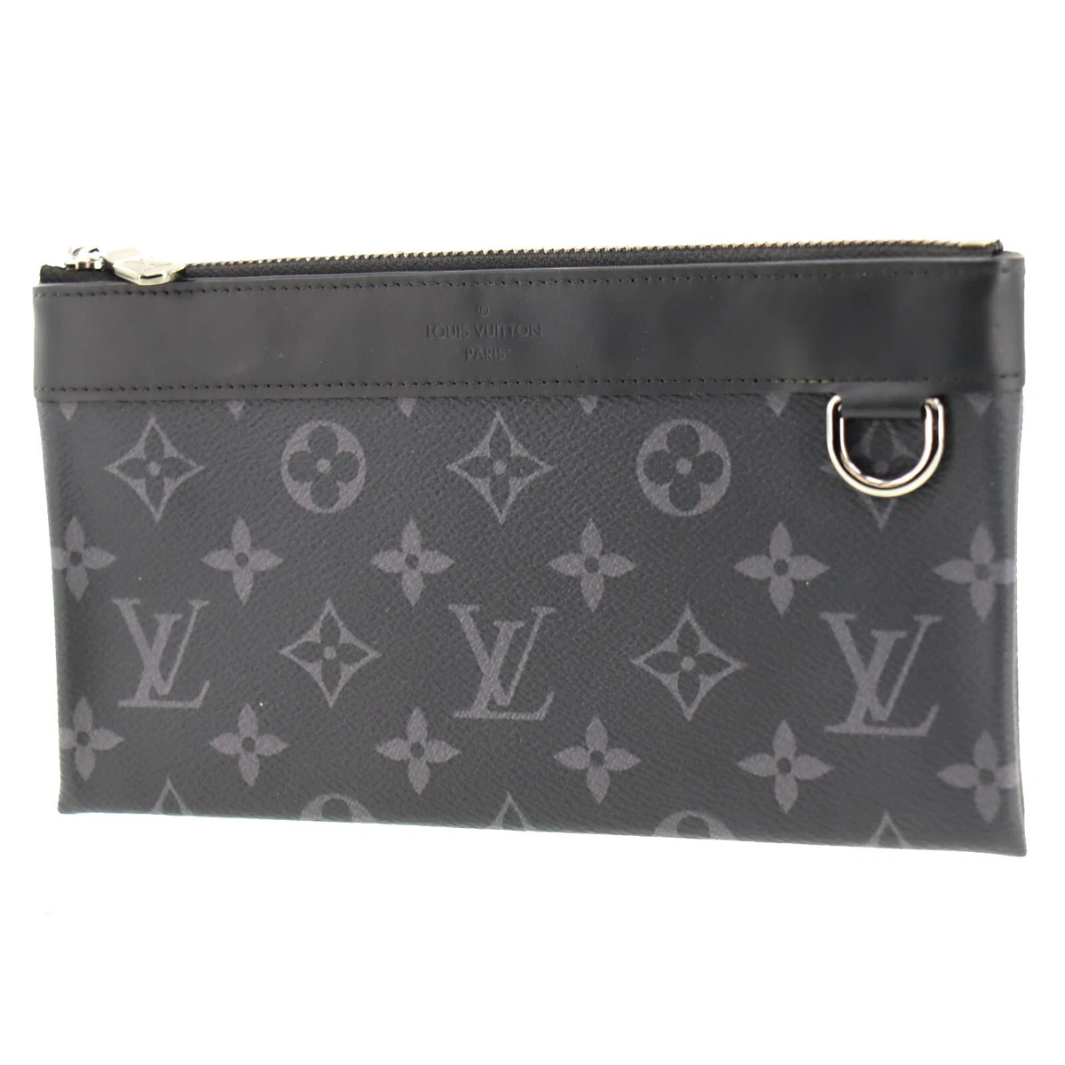 Louis Vuitton Discovery Pochette PM Monogram Eclipse Canvas reveal