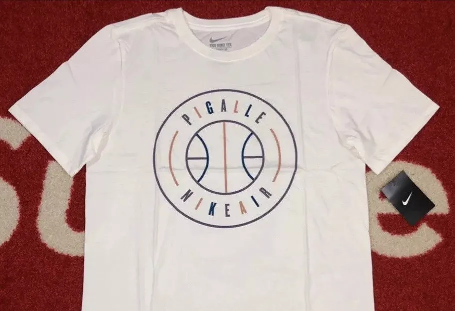 Nike Basketball NBA t-shirt in off white