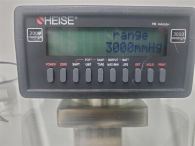 HEISE_PM: Digital Display Pressure Indicator High Accuracy Base Unit 3000MMHG A