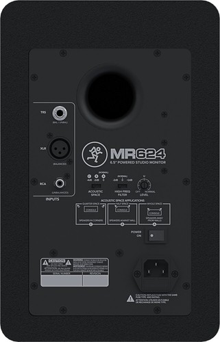 MACKIE Powered Studio Monitor Speaker MR624 Domestic Genuine Product 1 P - Picture 2 of 6