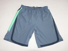 Nike Men's Volley Swim Trunks Size XL NWT Gray Green Tie Waist Hip Pockets
