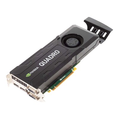Grafik-/Videokarten NVIDIA QUADRO K5000 4GB GDDR5 PCI-E 256-bit 2xDP DVI-I DVI-D