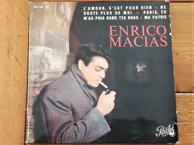 ENRICO MACIAS - L'AMOUR C'EST POUR NOTHING (PLATTE 45 RUNDEN) - V11 -
