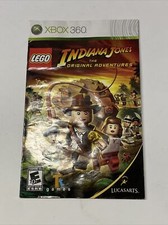  Manual Only LEGO Indiana Jones: The Original Adventures Xbox 360, 2008 