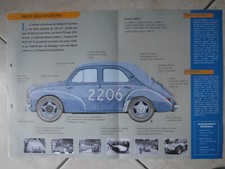 Revue technique Renault 4CV