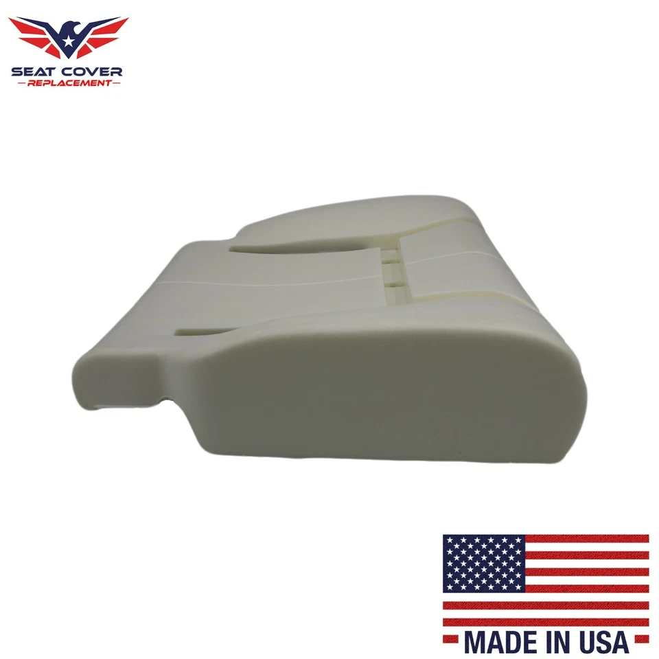 Cubierta de asiento de tela compatible 1998 1999 2000 2001 2002 Dodge Ram gris oscuro + espuma Foto 4 de 4