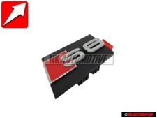 Audi Original S6 Vorne Kühlergrill Emblem Schriftzug - 4B3853735A 2ZZ