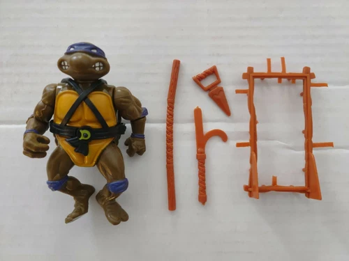 Vintage 1988 Teenage Mutant Ninja Turtles Donatello Playmates Action Figure!