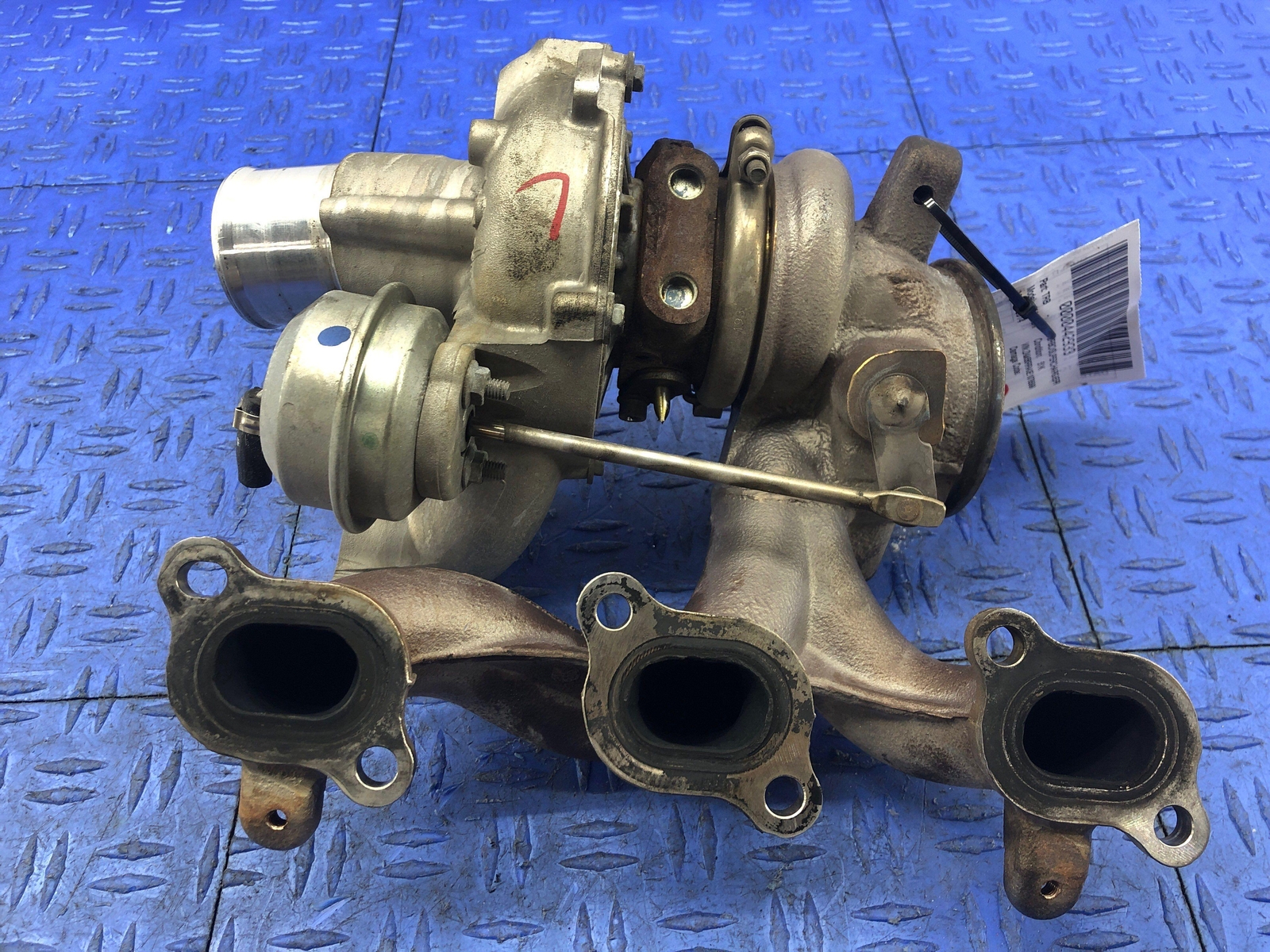 2014-2021 MASERATI QUATTROPORTE 3.0L LEFT SIDE ENGINE TURBOCHARGER TURBO 299712