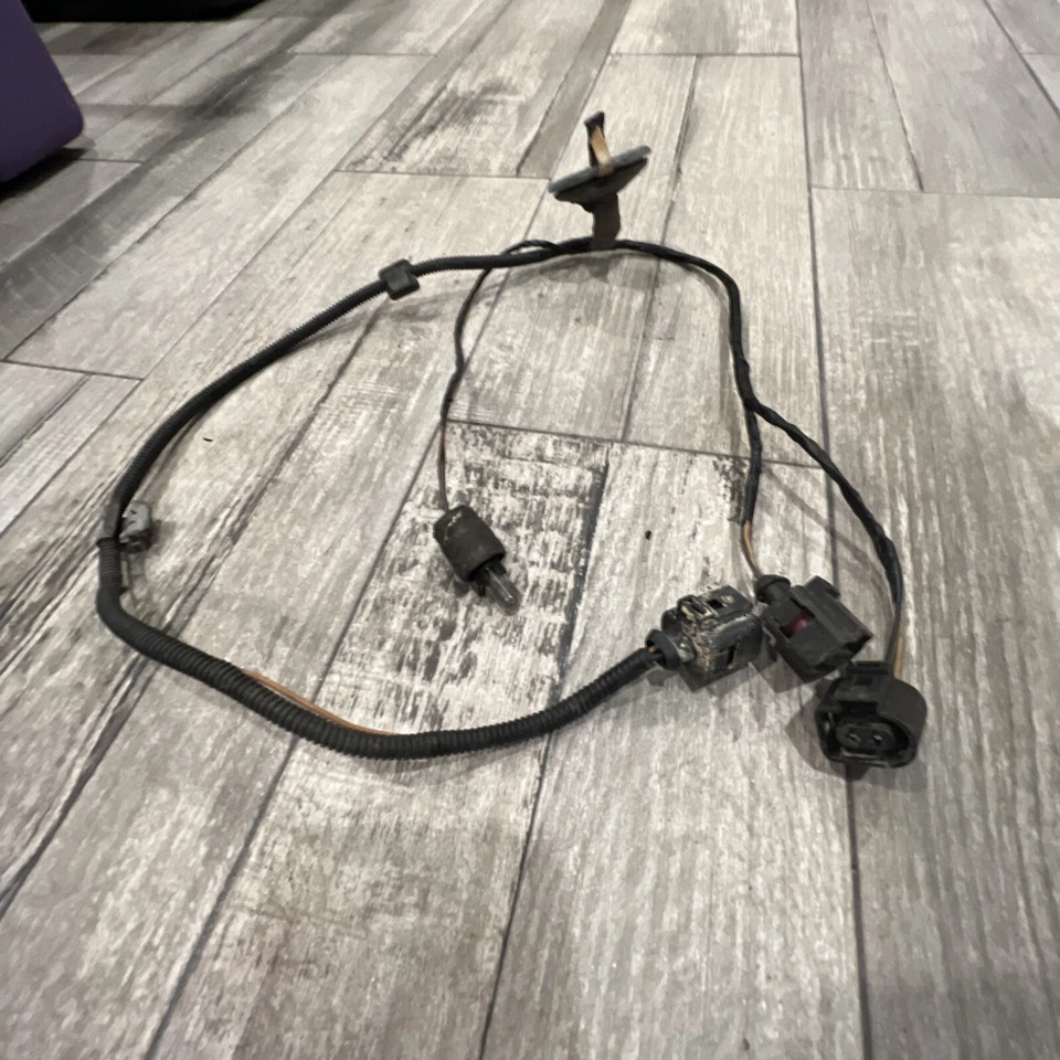 Juego de 3 conectores de cableado de enchufe de coleta de 2 pines y 3 VW Jetta Golf Audi A3 Passat - Foto 4 de 4