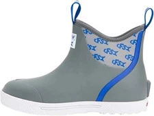 Xtratuf Men's LFS Wheelhouse 6 Inch Ankle Deck Boot - Gray/Blue